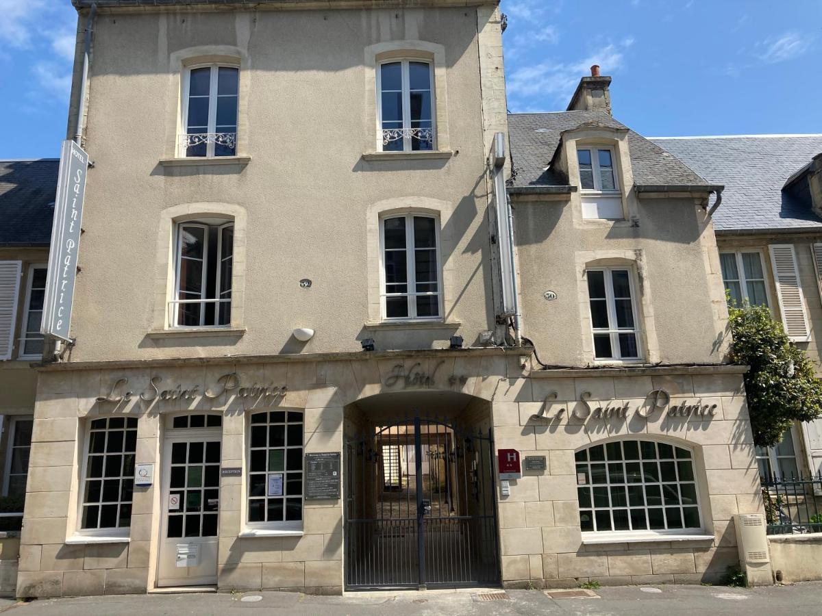 Hôtel Le Saint Patrice Bayeux Exterior foto